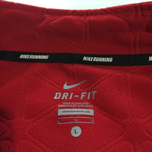 Nike Sphere Element 1/2 Zip Running Pullover Men Large Red - Picture 8 of 11